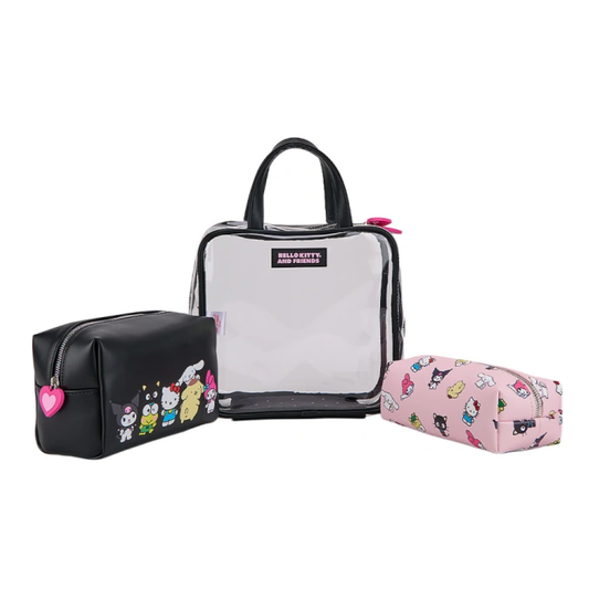 Set de cosmetiqueras cute (3 piezas)