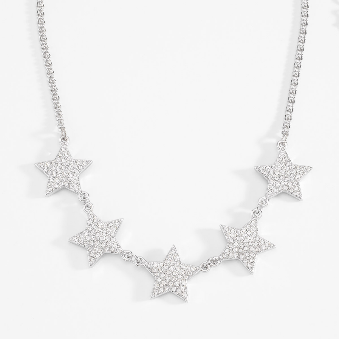 Collar de estrellas con cristales PH