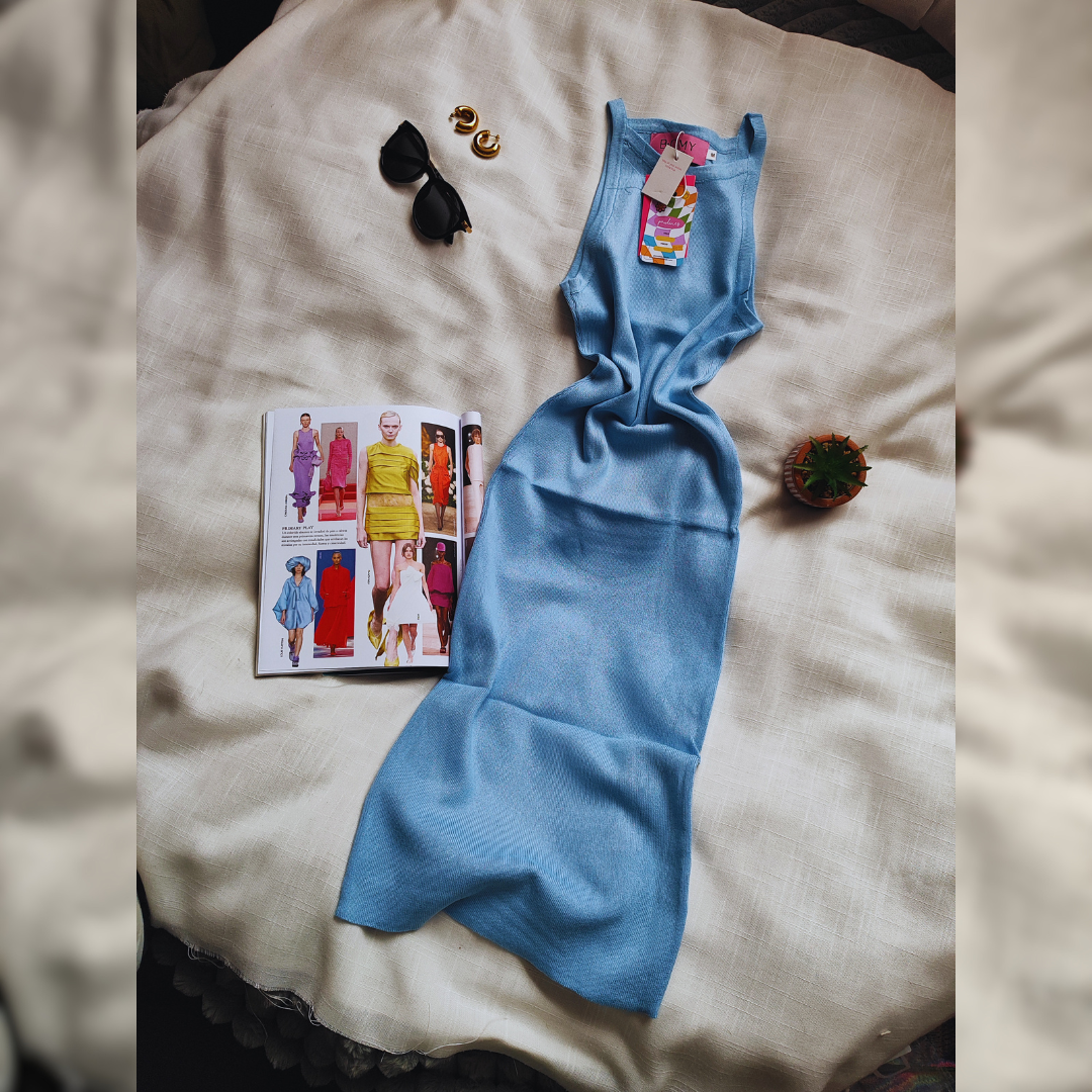 Vestido midi a la rodilla
