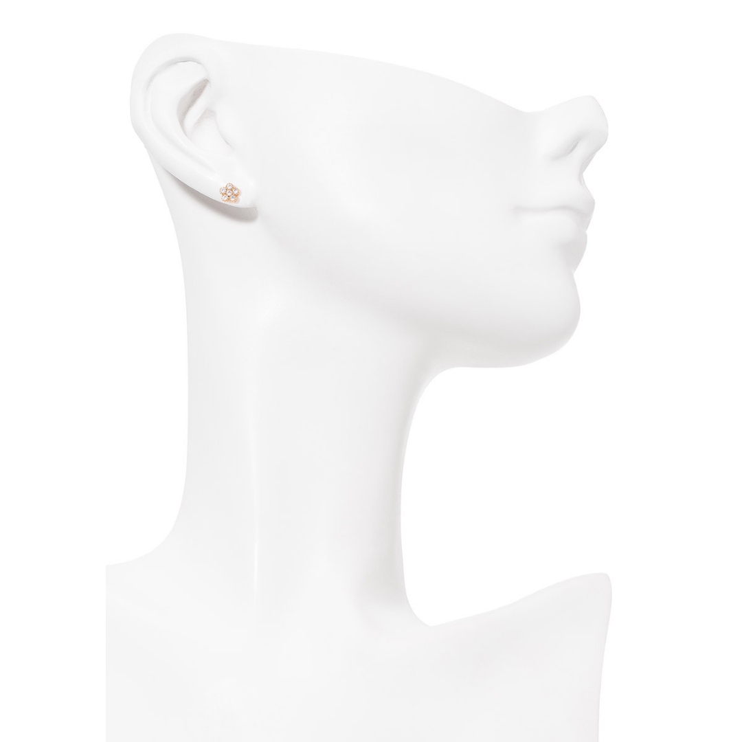 Dúo de Aretes Minimalistas y Florales