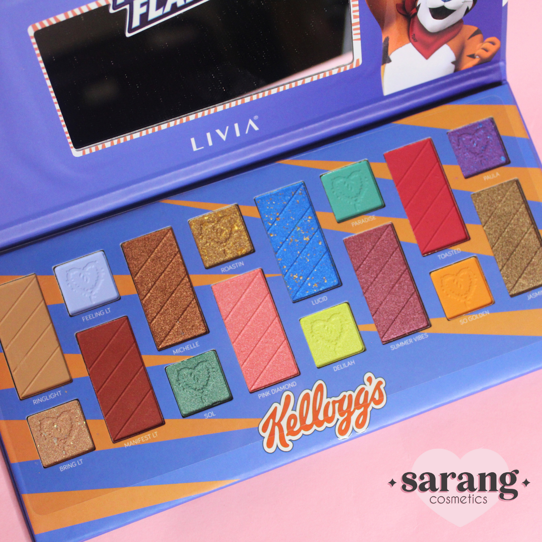 Paleta de sombras Cereal