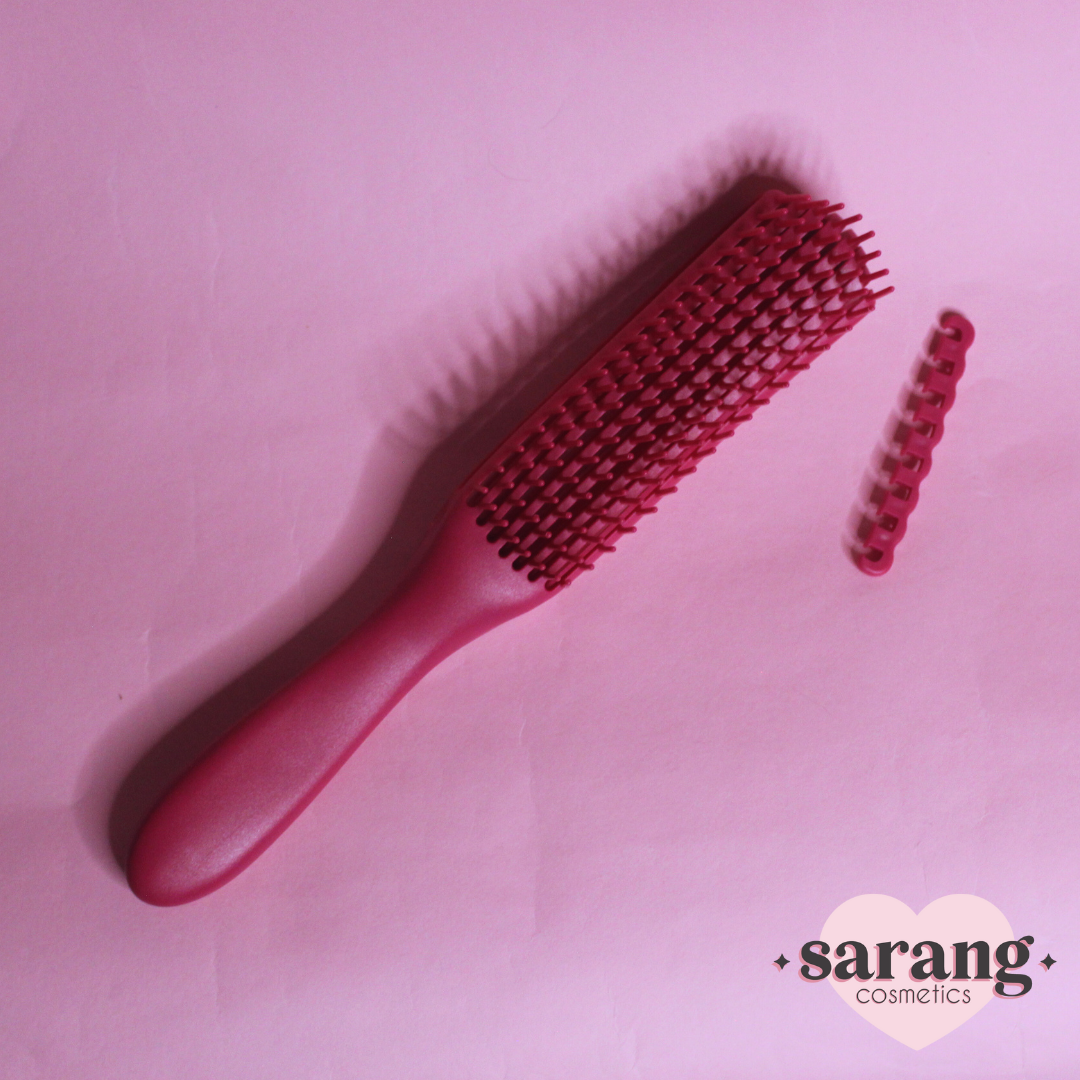 Cepillo expandible antifrizz en colores surtidos