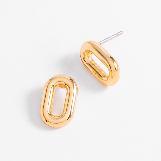 Aretes ovalados