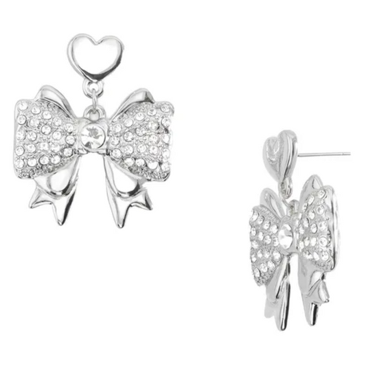 Aretes Coquette platino PH