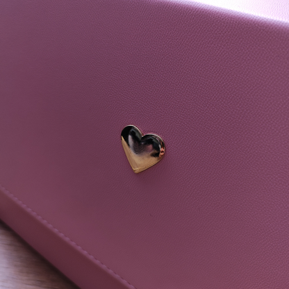 Bolsa estructurada color rosa