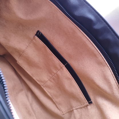 Maxi bolsa color negro