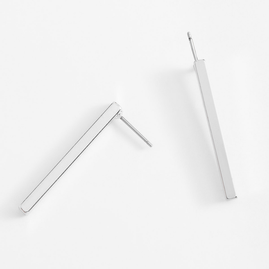 Aretes de Barra Minimalistas