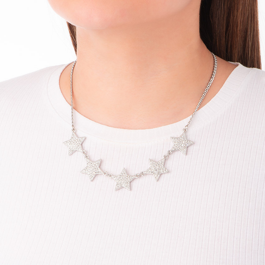 Collar de estrellas con cristales PH