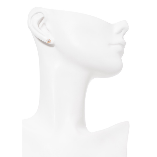 Dúo de Aretes Minimalistas y Florales