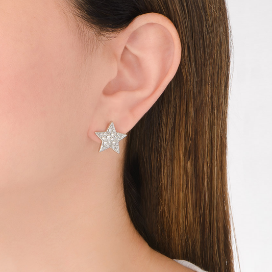 Aretes de estrellas con cristales PH