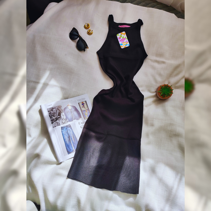Vestido midi a la rodilla