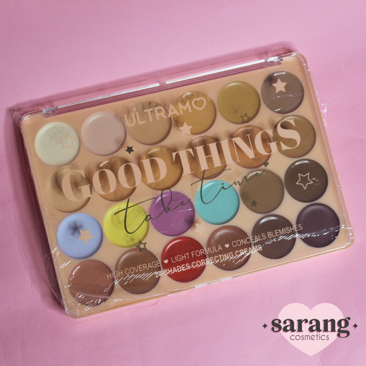 Paleta de sombras correctoras