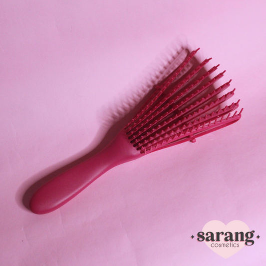 Cepillo expandible antifrizz en colores surtidos
